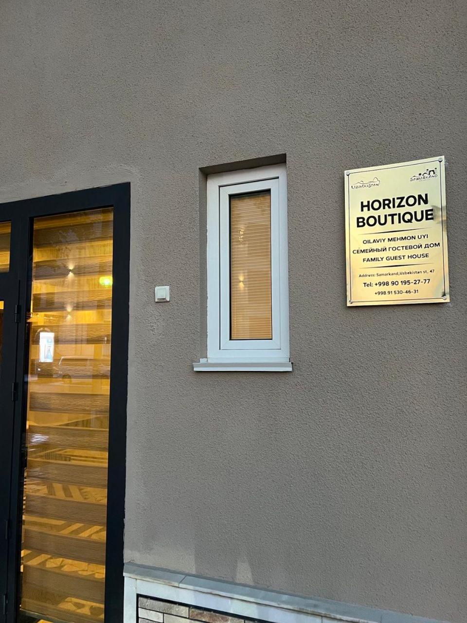 Horizon Boutique Hotel Samarkand Luaran gambar